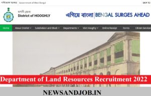 Department of Land Resources Recruitment 2022