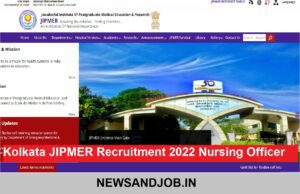 Kolkata JIPMER Recruitment 2022