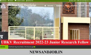 UBKV Recruitment 2022-23
