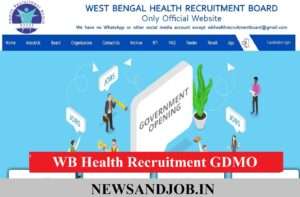 WB Health Recruitment 2023 GDMO