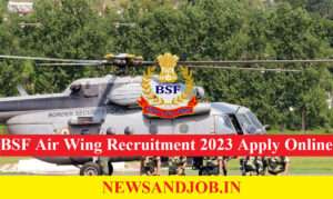 BSF Air Wing Recruitment 2023 Apply Online