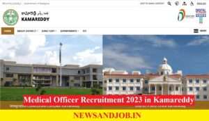 Medical Officer Recruitment 2023 in Kamareddy