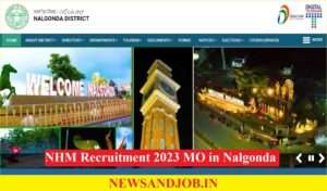 NHM Recruitment 2023 MO in Nalgonda