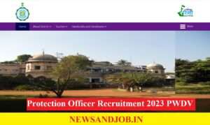 Protection Officer Recruitment 2023 PWDV