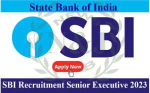 SBI Recruitment Senior Executive 2023