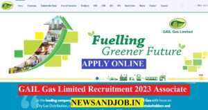 GAIL Gas Limited Recruitment 2023 Associate