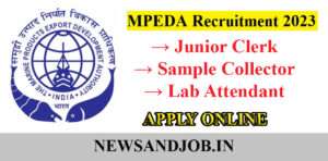 MPEDA Recruitment 2023 Notification