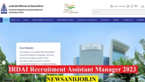 IRDAI Recruitment Assistant Manager 2023