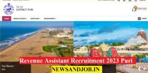 Revenue Assistant Recruitment 2023 Puri