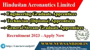 HAL Recruitment 2023 Notification For Apprentices