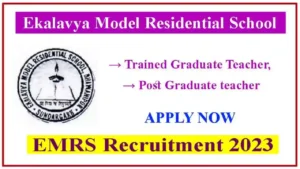 EMRS Bhawanipur Recruitment 2023 Guest Faculty Posts