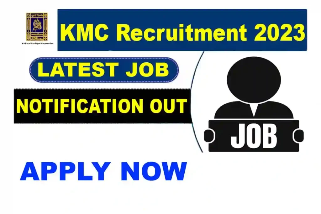 Kolkata Municipal Corporation Recruitment 2023 Accountant