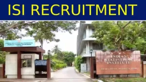 ISI Kolkata Recruitment 2024 For Driver