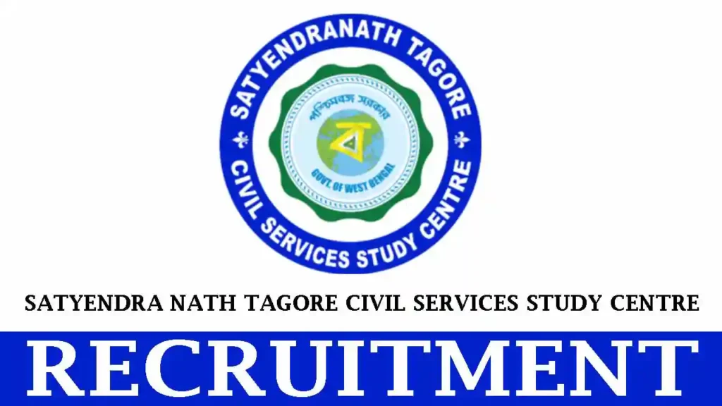 SNTCSSC Kolkata Recruitment 2023 Faculty