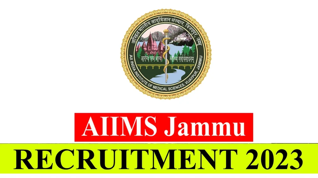 AIIMS Jammu Recruitment 2024 - Driver and MTS Post