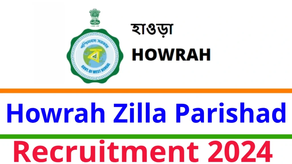 Howrah Zilla Parishad Recruitment 2024 Notification