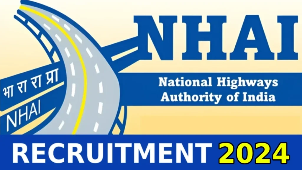 NHAI Recruitment 2024 Notification - Apply Online