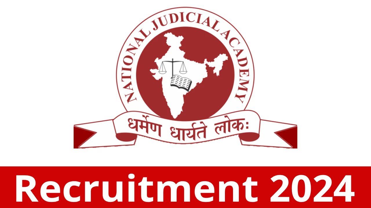 National Judicial Academy Recruitment 2024 Notification