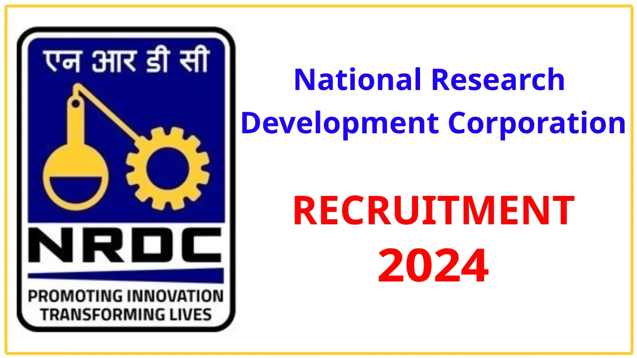NRDC Recruitment 2024 Notification Apply Now