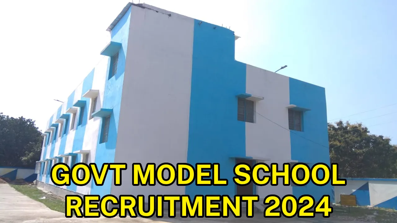 Government Model School Recruitment 2024 Guest Teachers
