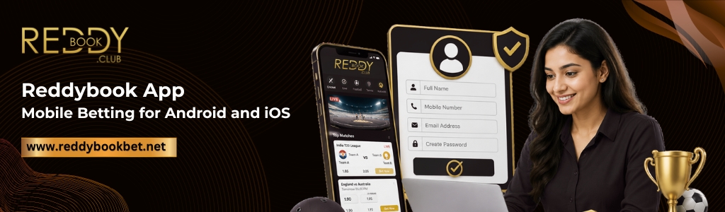 Reddybook App Mobile Betting for Android and iOS